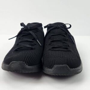 Skechers Men's Black Knit Sneakers